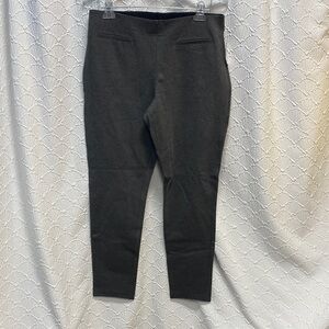 NWT Laura Scott Size XL Women's Gray stretch pull on Pants wide waistband comfy